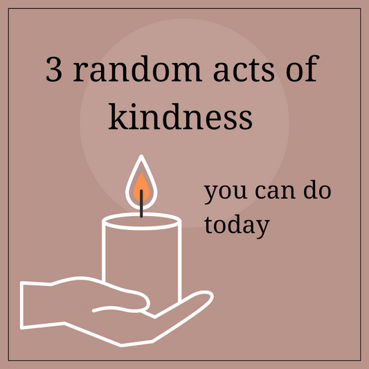 3 random acts of kindness